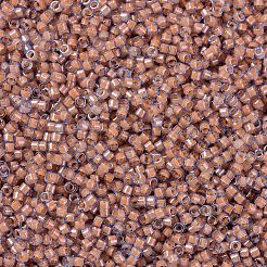 MIYUKIデリカビーズ  シリンダー  日本製シードビーズ  11/0  （db2042)蓄光海のサンゴ  1.3x1.6mm  穴：0.8mm  約2000PCS /ボトル  10 G /ボトル&nbsp;SEED-JP0008-DB2042
