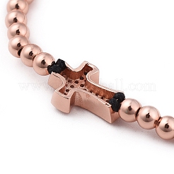 Braccialetti di perline intrecciati in ottone&nbsp;BJEW-JB04790