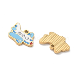 Pendentifs en acier inoxydable 304 émaillés&nbsp;SA-CBA7876-10G