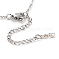 Bracciali in acciaio inossidabile 304 anti-ossidazione&nbsp;BJEW-Q340-05P