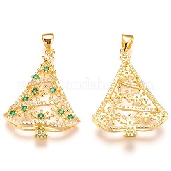 Colgante micropavé cubic zirconia de latón&nbsp;ZIRC-F086-03G