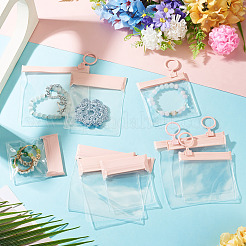 24 sachet refermable transparent en EVA avec anneaux&nbsp;ABAG-TAC0001-32