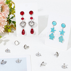 50 комплект сережек-гвоздиков из нержавеющей стали 304 STAS-BBC0003-32