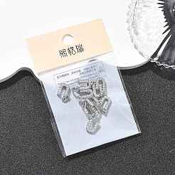 Pendentifs en laiton Shegrace avec micro-pavé de zircone cubique transparente&nbsp;XGRQ29119-394P-U