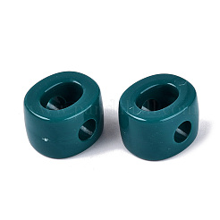 Perline europei acrilici opachi&nbsp;OACR-M027-01O-09