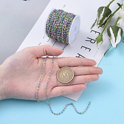 Цепи витые эмалированные из нержавеющей стали 304 STAS-R100-40B