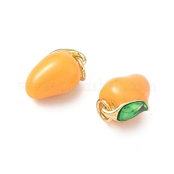 Латунь эмаль подвески&nbsp;KK-L256-44G-03