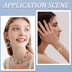 240шт стеклянный бисер&nbsp;SEED-CN0001-36