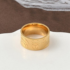 Кольца из нержавеющей стали 304 для женщин RJEW-F195-04G