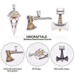 3 шт. 3 подвески из нержавеющей стали 304&nbsp;STAS-UN0037-58