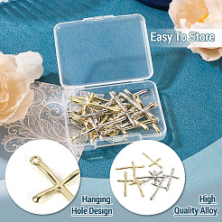 20шт 2 цвета подвески из сплава с покрытием стойки FIND-TA0007-95