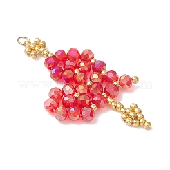 Стеклянные подвески&nbsp;PALLOY-MZ01235-03