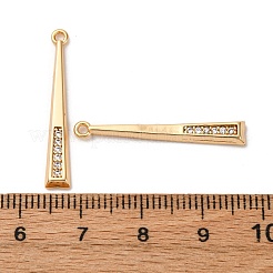 Латунные микро проложить кубического циркония подвески&nbsp;KK-Z112-14G