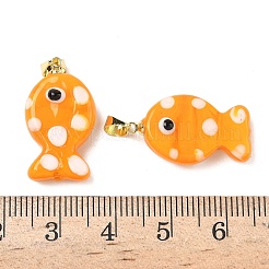 Pendentifs vernissées manuelles&nbsp;LAMP-G168-04H