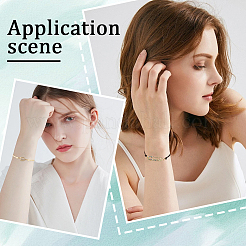 36 шт. 3-х цветный плетеный вощеный полиэстеровый шнур&nbsp;AJEW-SC0003-73