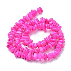 Бусины из натурального магнезита&nbsp;TURQ-P001-02A-09