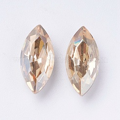 Stass en verre d'imitation cristal autrichien&nbsp;RGLA-K007-5X10-001GS