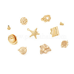 16 Uds. 8 accesorios de pendientes de latón de estilo&nbsp;FIND-TA0001-85