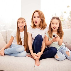 3шт. набор из 3 браслетов в форме сердца из нержавеющей стали 430 JB721A