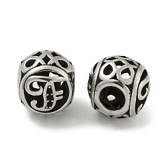 Perline in acciaio inossidabile 304 con strass&nbsp;STAS-O002-01F-AS