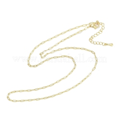 Медные колье из медной цепи&nbsp;LS-NJEW-H049-05G