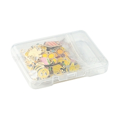 30шт 15 стиля подвески из сплава с эмалью&nbsp;ENAM-FS0003-88