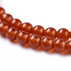 Природные пряди сердолик бисера G-A130-3mm-K13