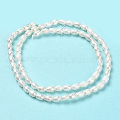 Нити из натурального культивированного пресноводного жемчуга PEAR-E016-143
