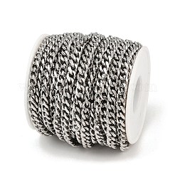 Изготовление мужских ювелирных изделий из нержавеющей стали 201 панцирные цепи CHS-A003B-1.5mm