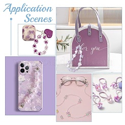 Прозрачные акриловые бусины&nbsp;TACR-PH0001-36