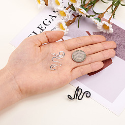 2 шт. 2 вида железных держателей для пальцев направляющих пряжи&nbsp;DIY-TA0011-14