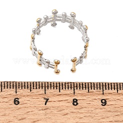 Offene Manschettenringe aus Edelstahl 304 für Damen&nbsp;SA-CBA82C8-15GP