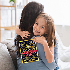 2 шт. 2 стиля углеродистой стали пластина для горячей фольги металлические штампы DIY-WH0280-072