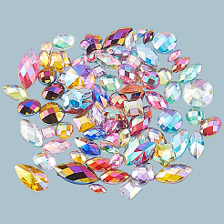 Акриловый кабошоны со стразами DIY-WH20007-239A