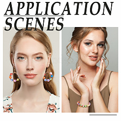 230шт бусины из полимерной глины ручной работы&nbsp;CLAY-HY0001-05