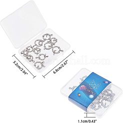 Застежки-пружины с гладкой поверхностью из нержавеющей стали 304 STAS-UN0001-02P