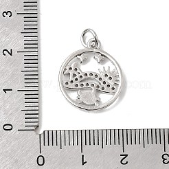 Ottone micro spianare pendenti zirconi&nbsp;KK-P343-01C-P