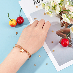 Наборы для самостоятельного изготовления ювелирных изделий из шариковой цепочки&nbsp;DIY-SC0014-64G