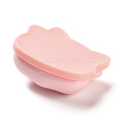 Кабошоны из непрозрачной смолы на тему животных RESI-E048-01B