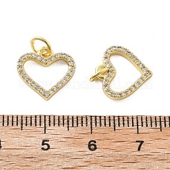 Латунные микро проложить кубического циркония подвески&nbsp;KK-C092-24F-G