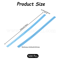 500 шт. пластиковые проволочные завязки в горошек для животных&nbsp;FIND-WH20005-40A