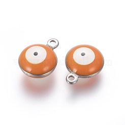 Подвески из эмалированной нержавеющей стали 304&nbsp;STAS-O123-C-10P