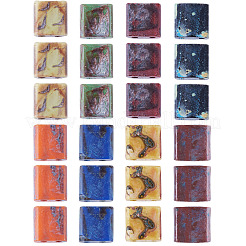 Perline di vetro per pittura da forno a 2 fori&nbsp;SEED-TA0001-71