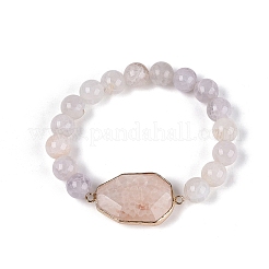 Bracciali elasticizzati da donna in ottone&nbsp;BJEW-Q101-01B