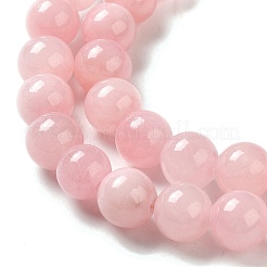 Abalorios de jade natural de mashan hebras&nbsp;G-H1626-6MM-02