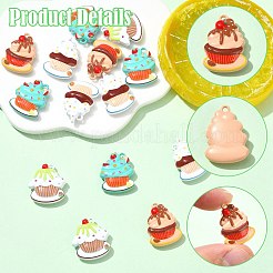 16шт 4 стиля подвески из цинкового сплава&nbsp;FIND-CJ0005-31