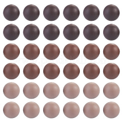 45 perles focales rondes en silicone de 3 couleurs&nbsp;SIL-TAD0001-01G