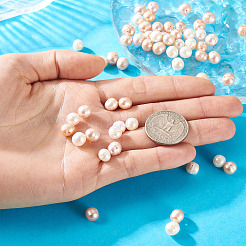 60 шт. 3 вида бусин из натурального культивированного пресноводного жемчуга PEAR-TA0001-19