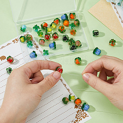 40 шт. 8 стиля бусины-фрукты ручной работы в стиле лэмпворк LAMP-FI0001-04