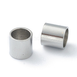 Perles d'espacement en acier inoxydable 201 anti-ternissement&nbsp;X-STAS-B006-13P